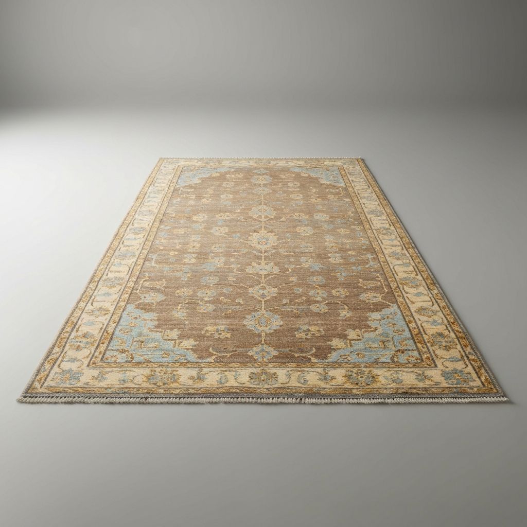 Chobi Ziegler Pastel - Hand-knotted rug from Kabul