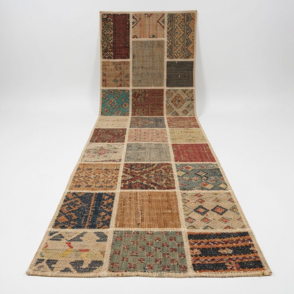 Vintage Patchwork Kilim - Kilim / Flatweave rug from Kabul
